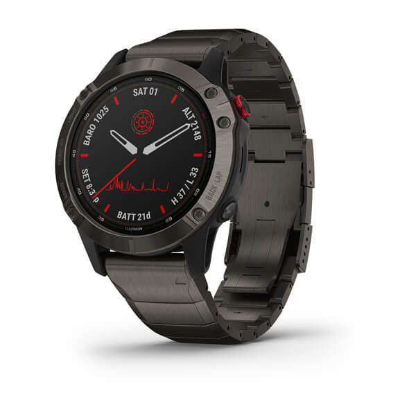 Garmin fēnix® 6 - Pro Solar Heren Smartwatch 010-02410-23